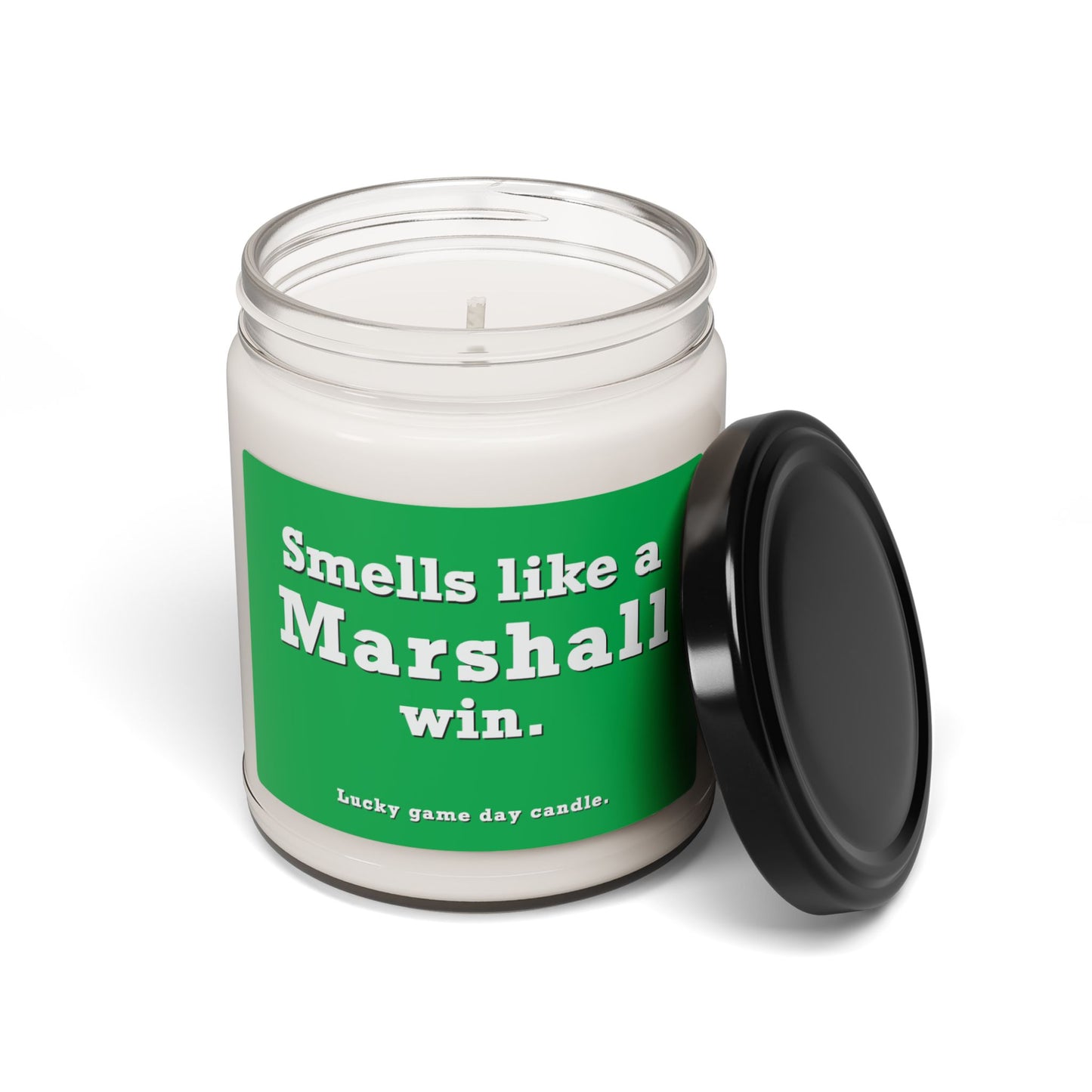 Marshall - "Smells like a Marshall win" scented candle (9 oz)