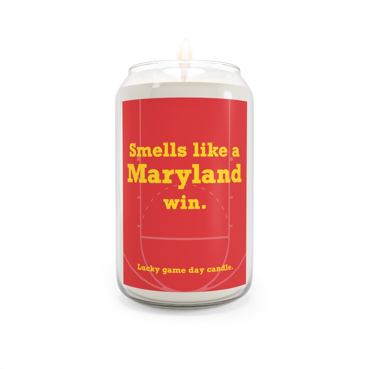 Maryland Basketball - "Smells like a Maryland win" scented candle (13.75 oz)