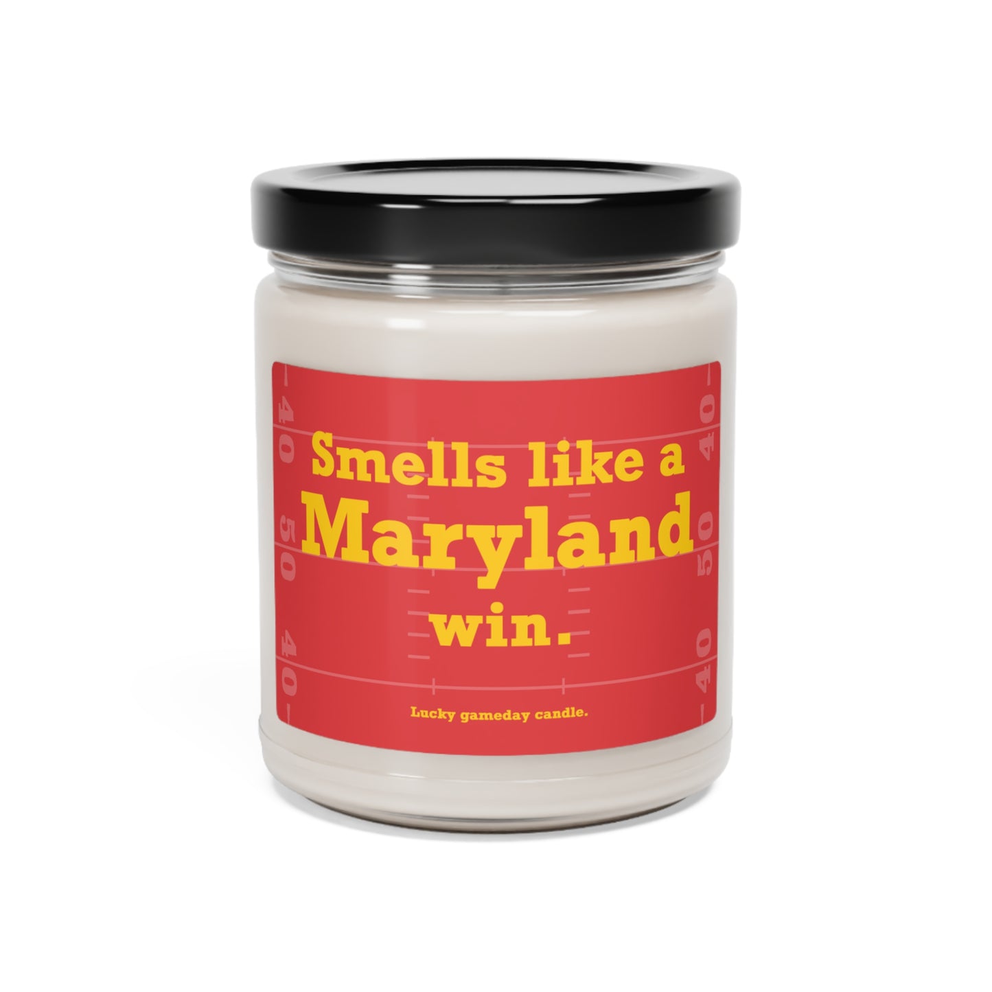 Maryland Football - "Smells like a Maryland win" scented candle (9 oz)