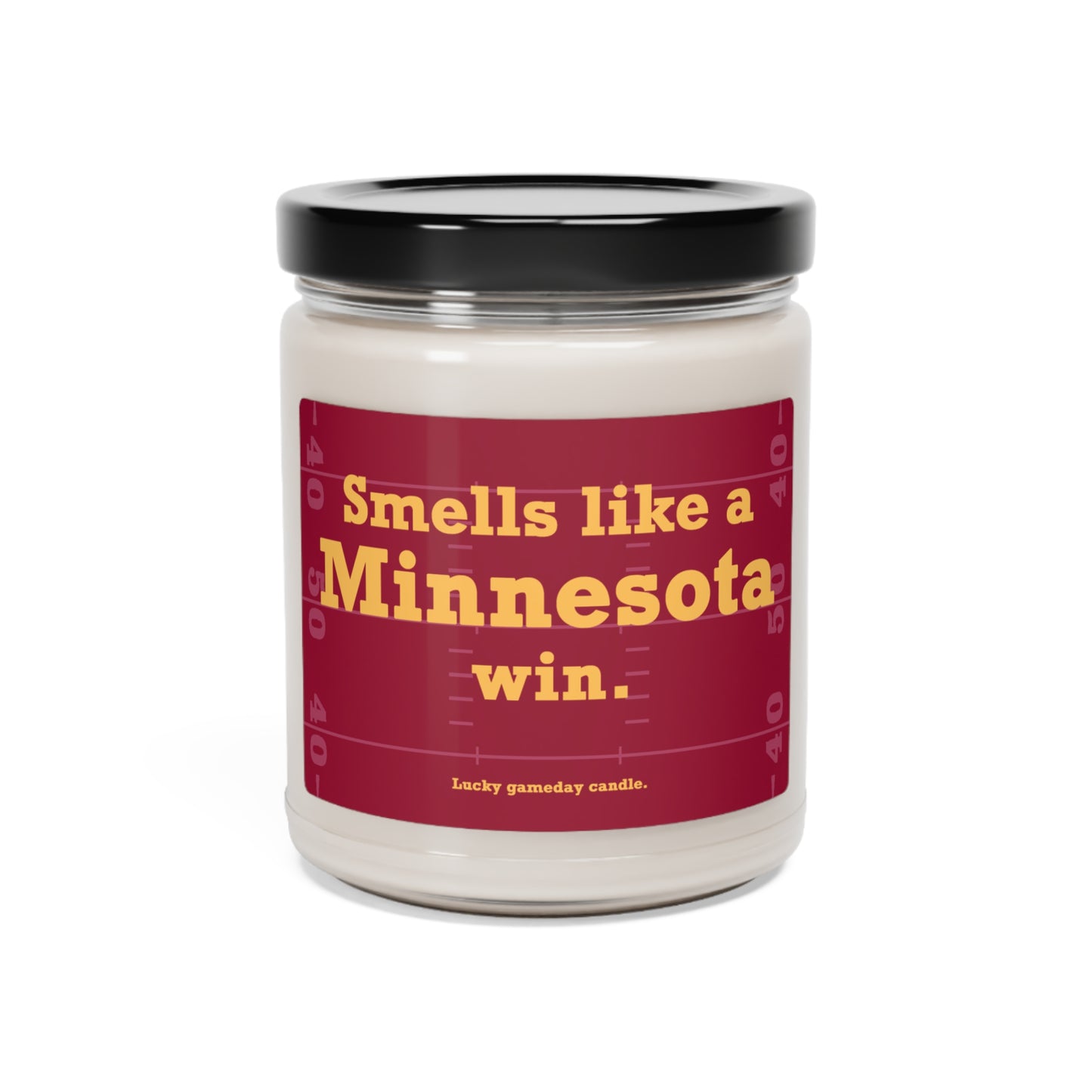 Minnesota Football - "Smells like a Minnesota win" scented candle (9 oz)