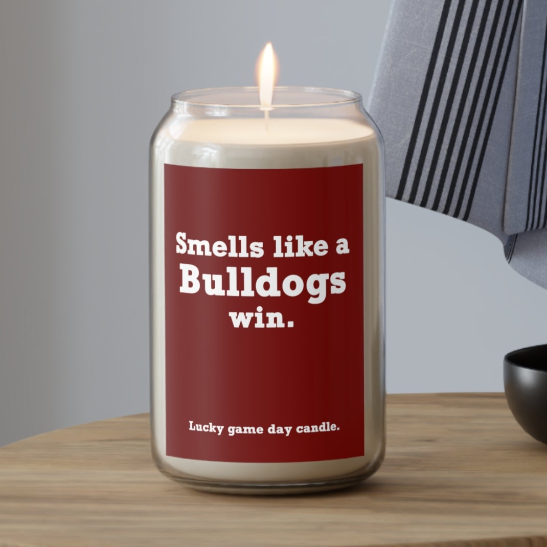 Mississippi State - "Smells like a Bulldogs win" scented candle (13.75 oz)