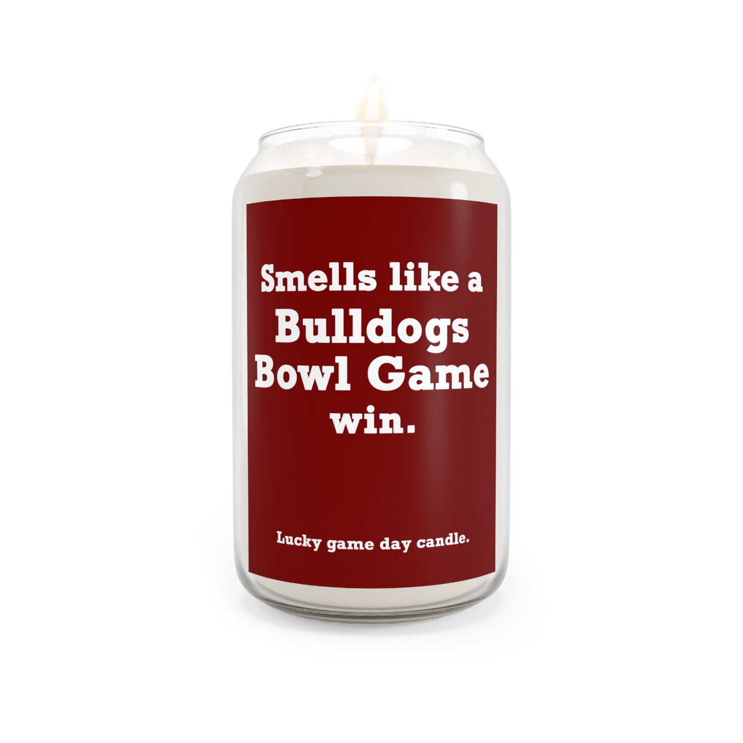 Mississippi State Bowl Game - "Smells like a Bulldogs Bowl Game win" scented candle (13.75 oz)