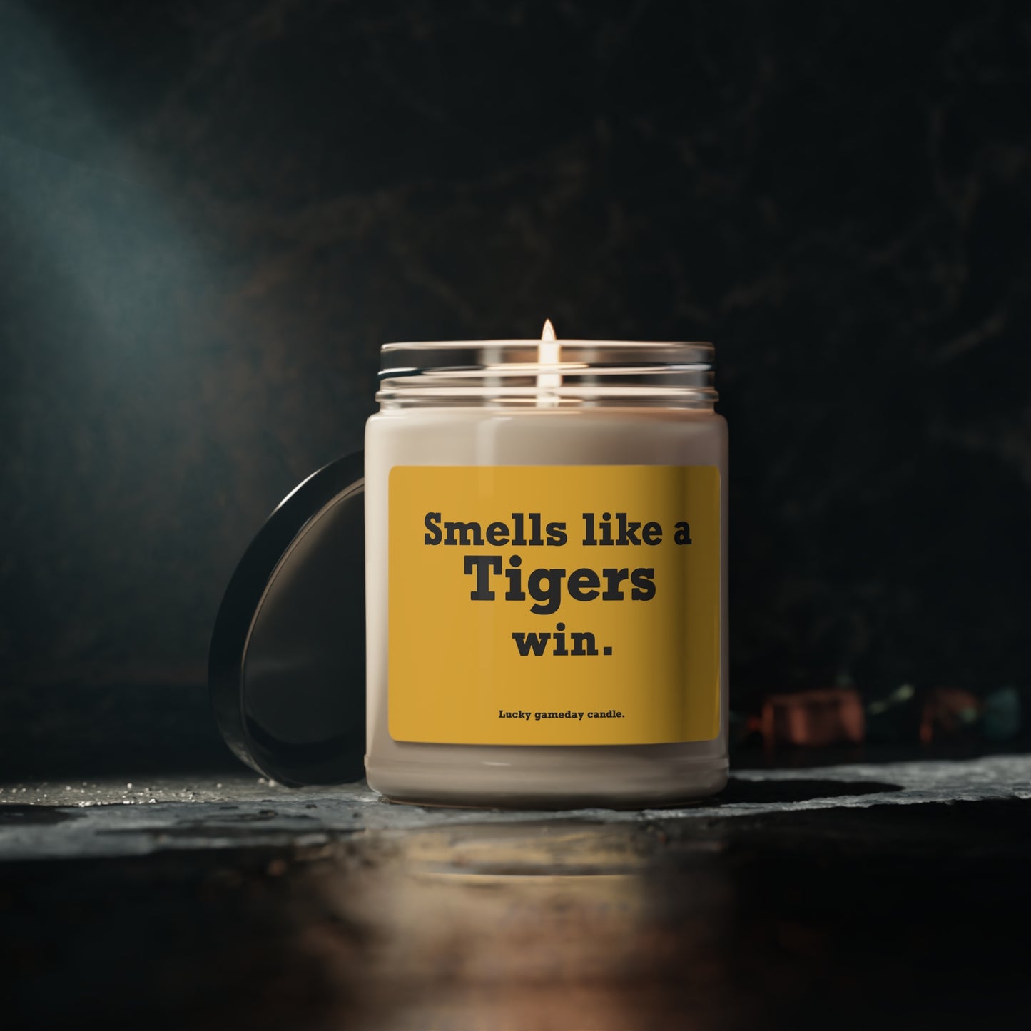 Missouri - "Smells like a Tigers win" scented candle (9 oz)