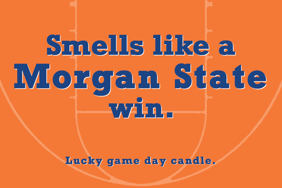 Morgan State Basketball - Smells Like a Morgan State Win (9 oz) scented candle