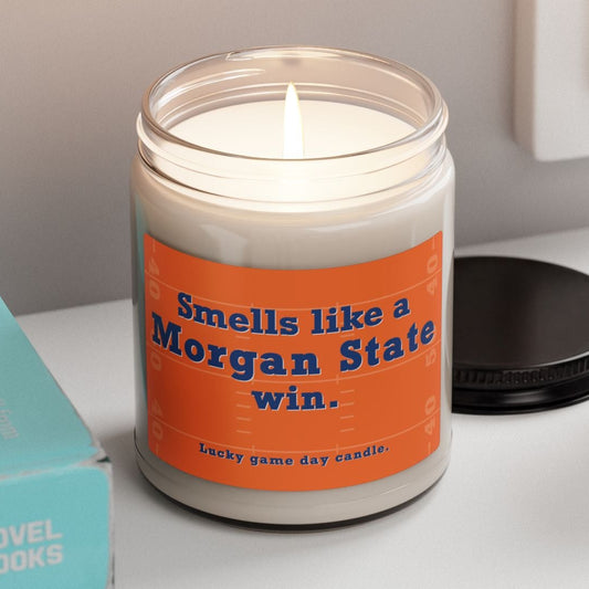 Morgan State Football - Smells Like a Morgan State Win (9 oz) scented candle