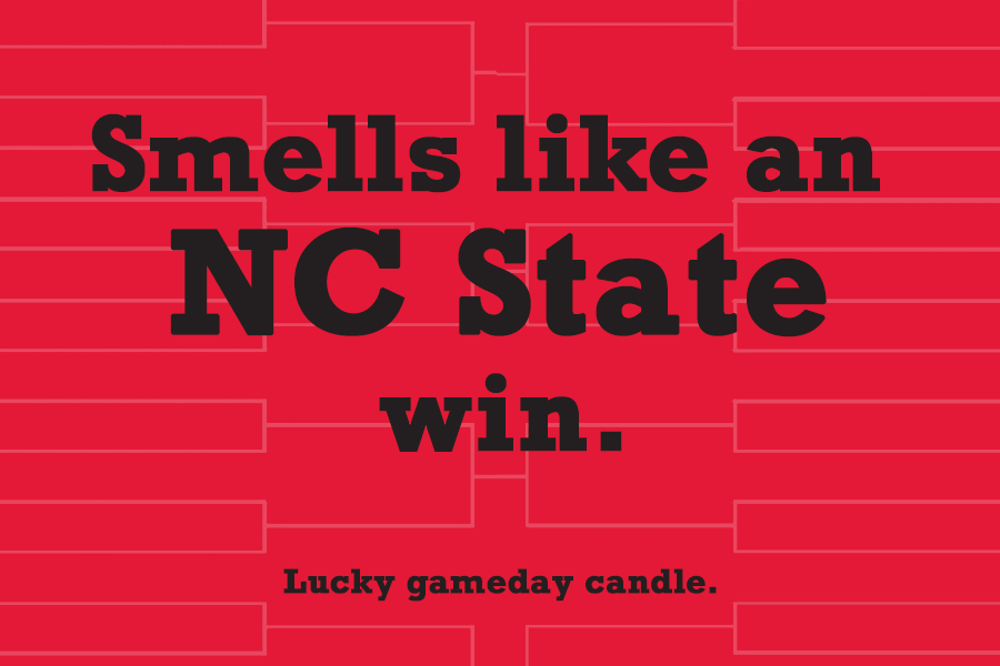 NC State Basketball - "Smells like an NC State win" scented candle (9 oz)