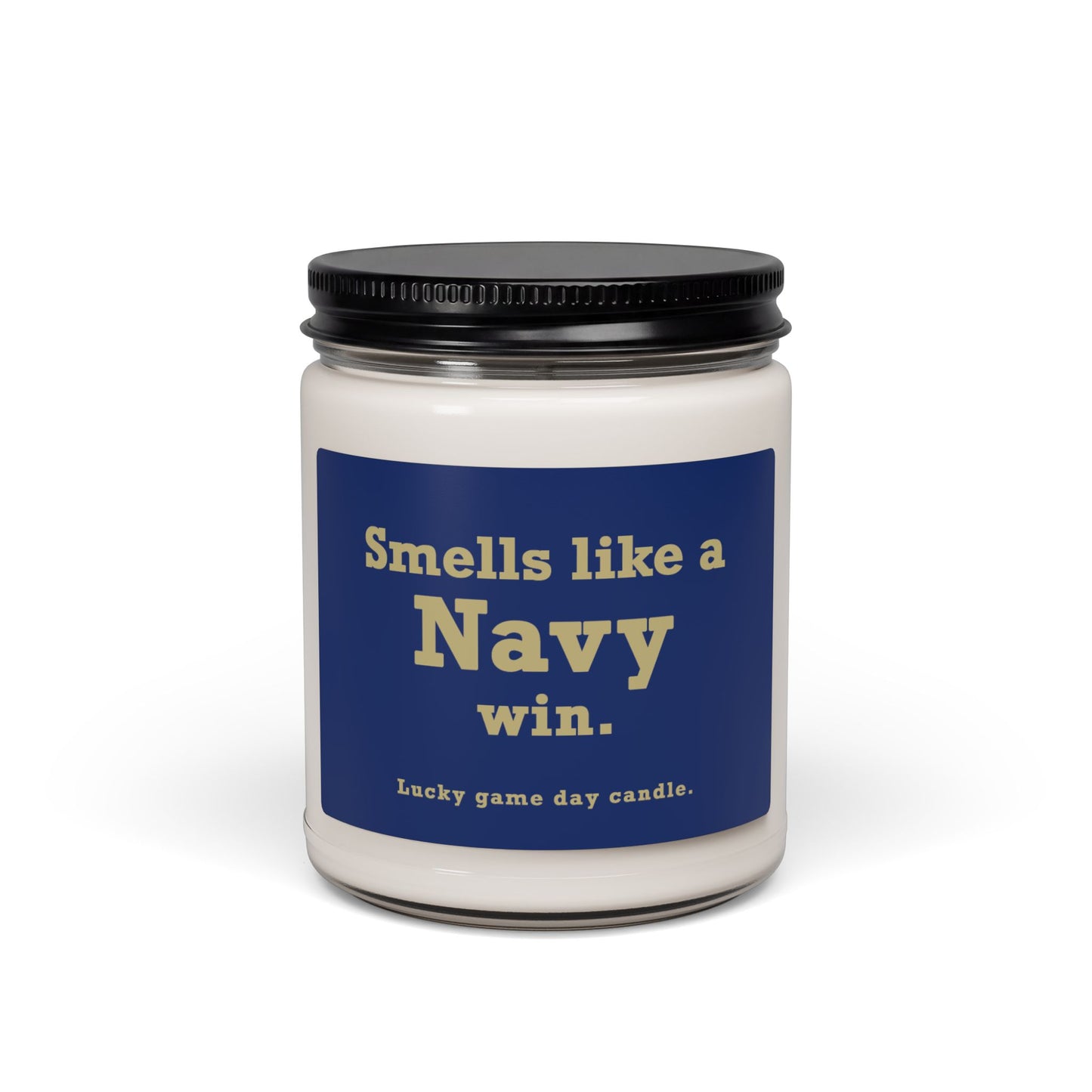 Navy - "Smells like a Navy win" scented candle (9 oz)
