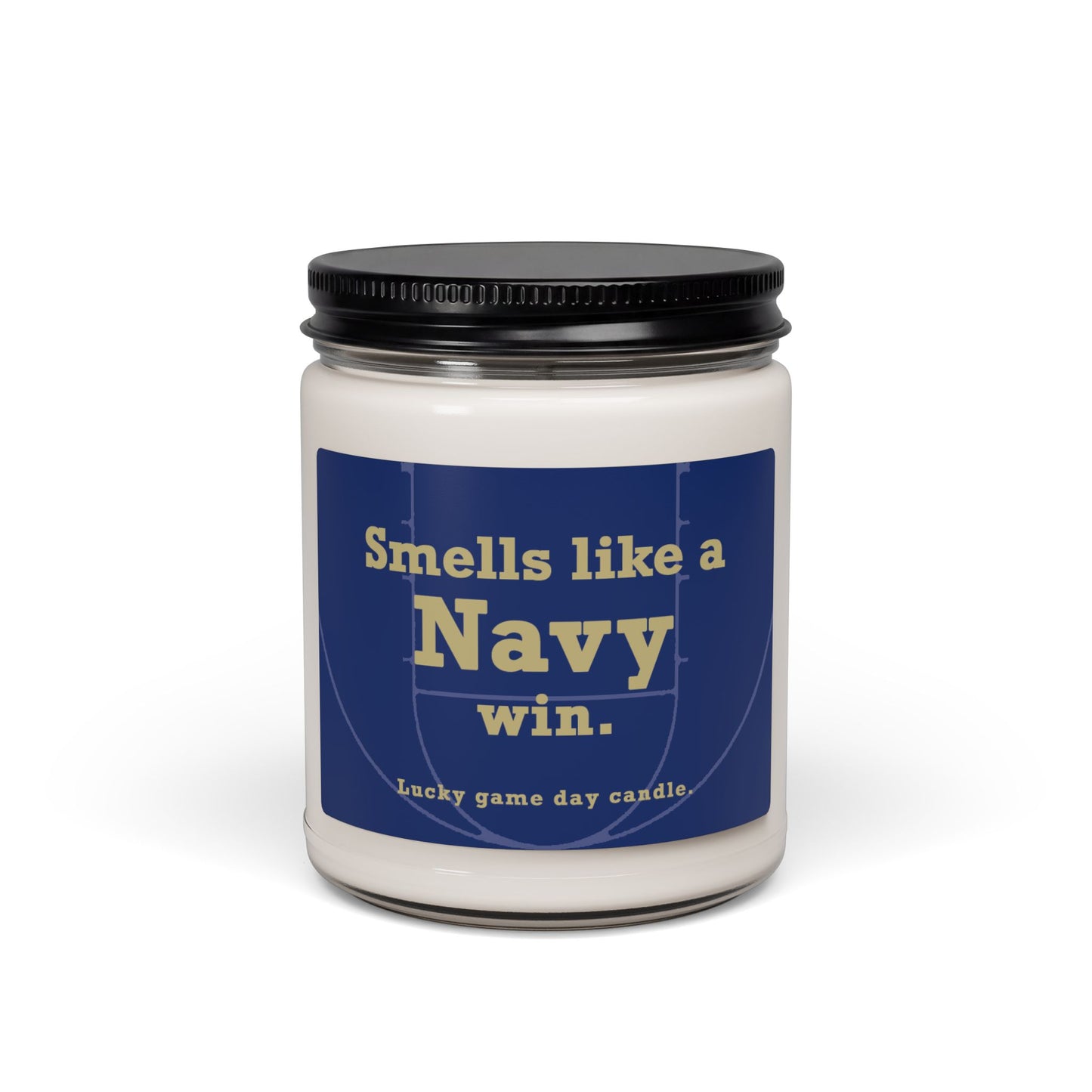 Navy Basketball - "Smells like a Navy win" scented candle (9 oz)