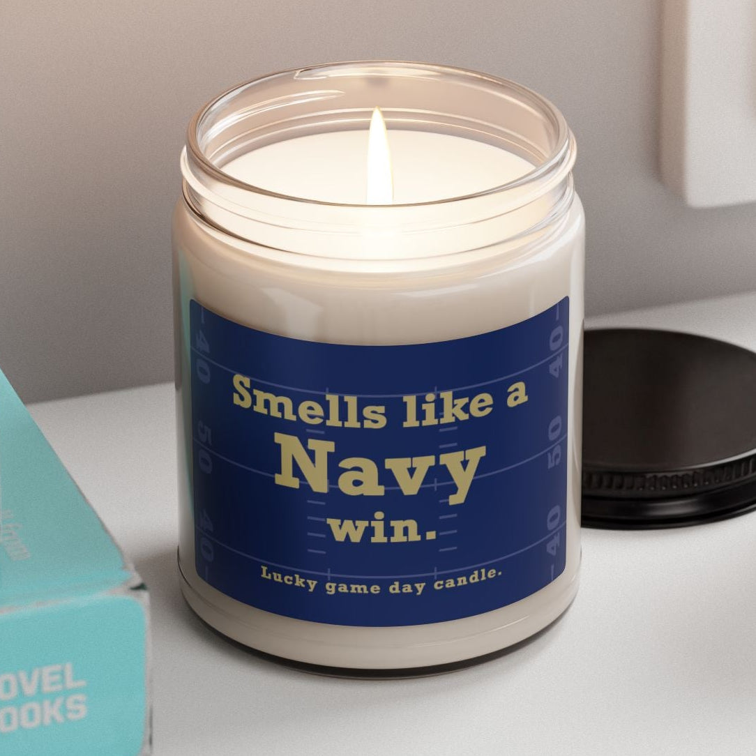 Navy Football - Smells Like a Navy Win (9 oz) scented candle