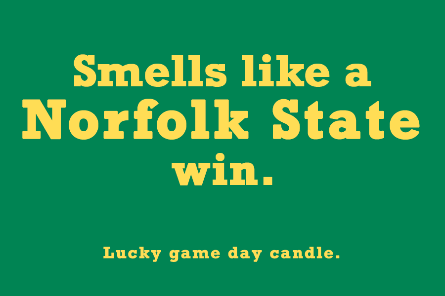 Norfolk State - Smells Like a Norfolk State Win (9 oz) scented candle