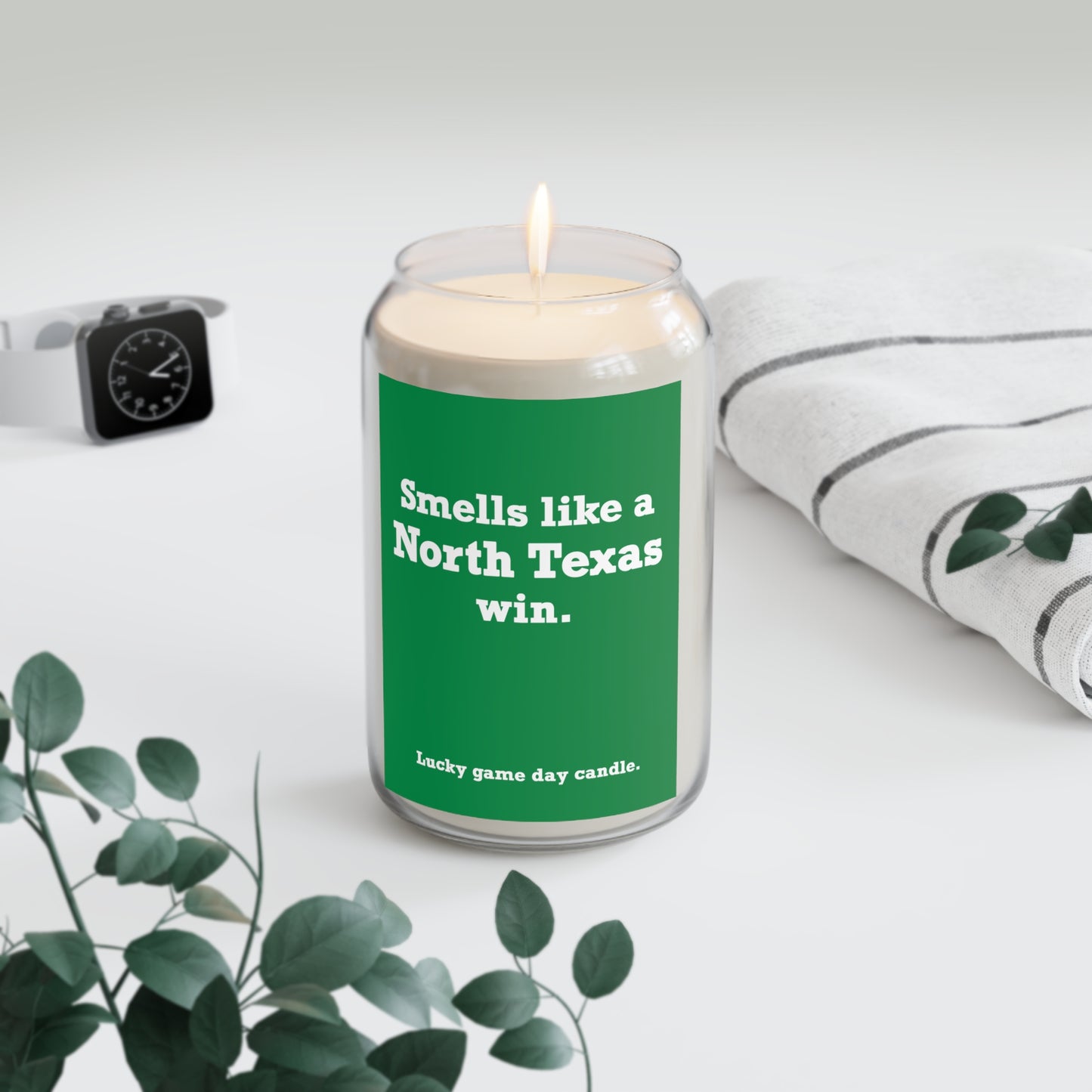 North Texas - "Smells like a North Texas win" scented candle (13.75 oz)