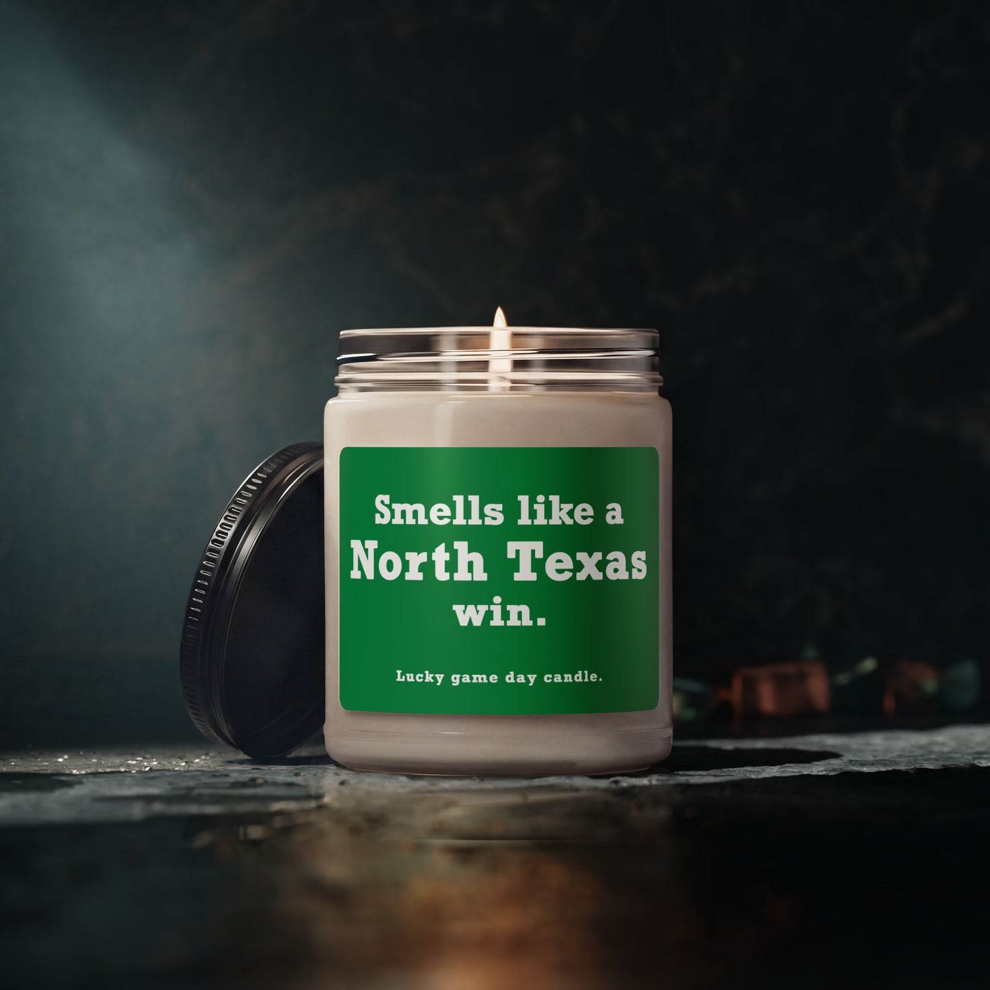 North Texas - "Smells like a North Texas win" scented candle (9 oz)