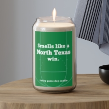 North Texas Basketball - "Smells like a North Texas win" scented candle (13.75 oz)