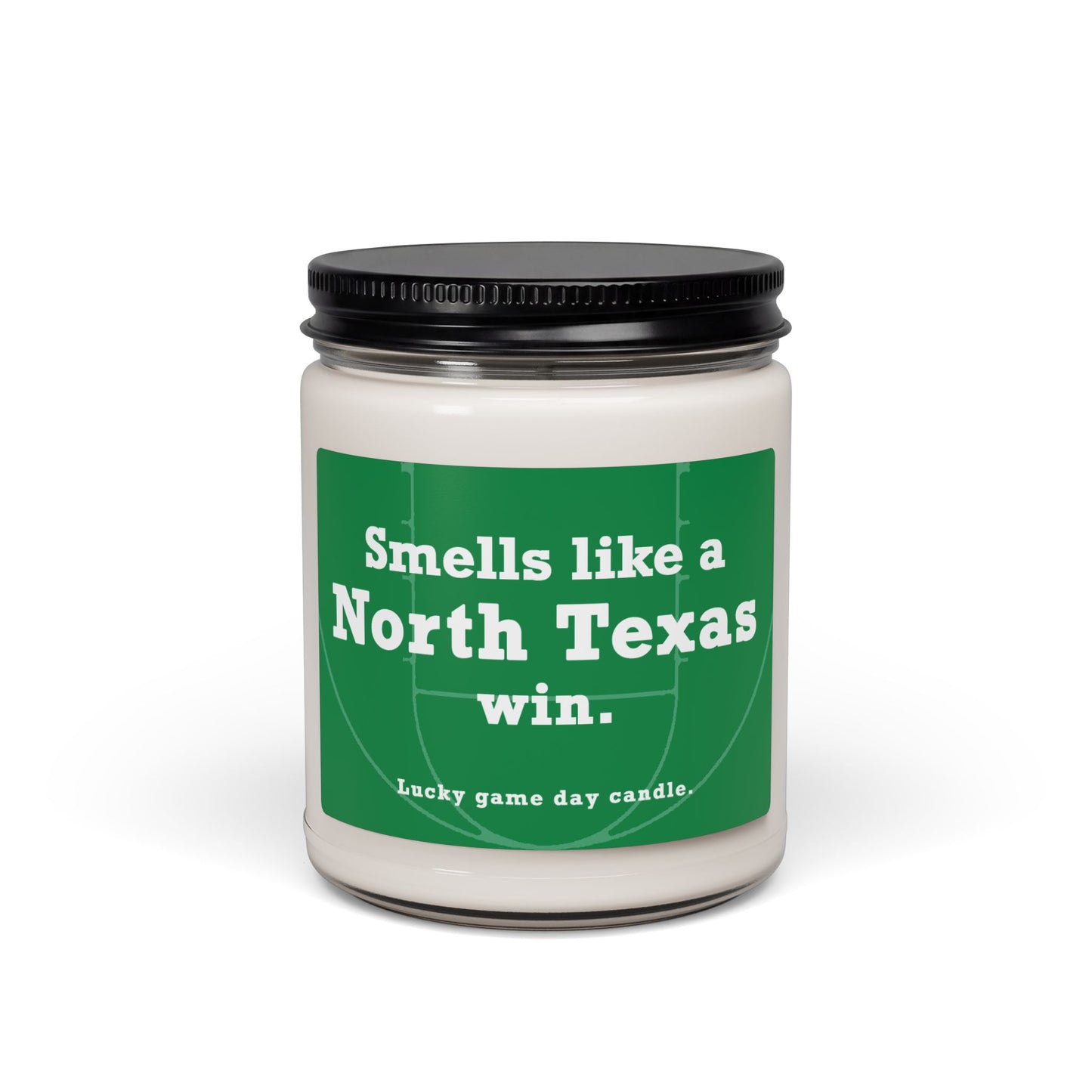 North Texas Basketball - "Smells like a North Texas win" scented candle (9 oz)