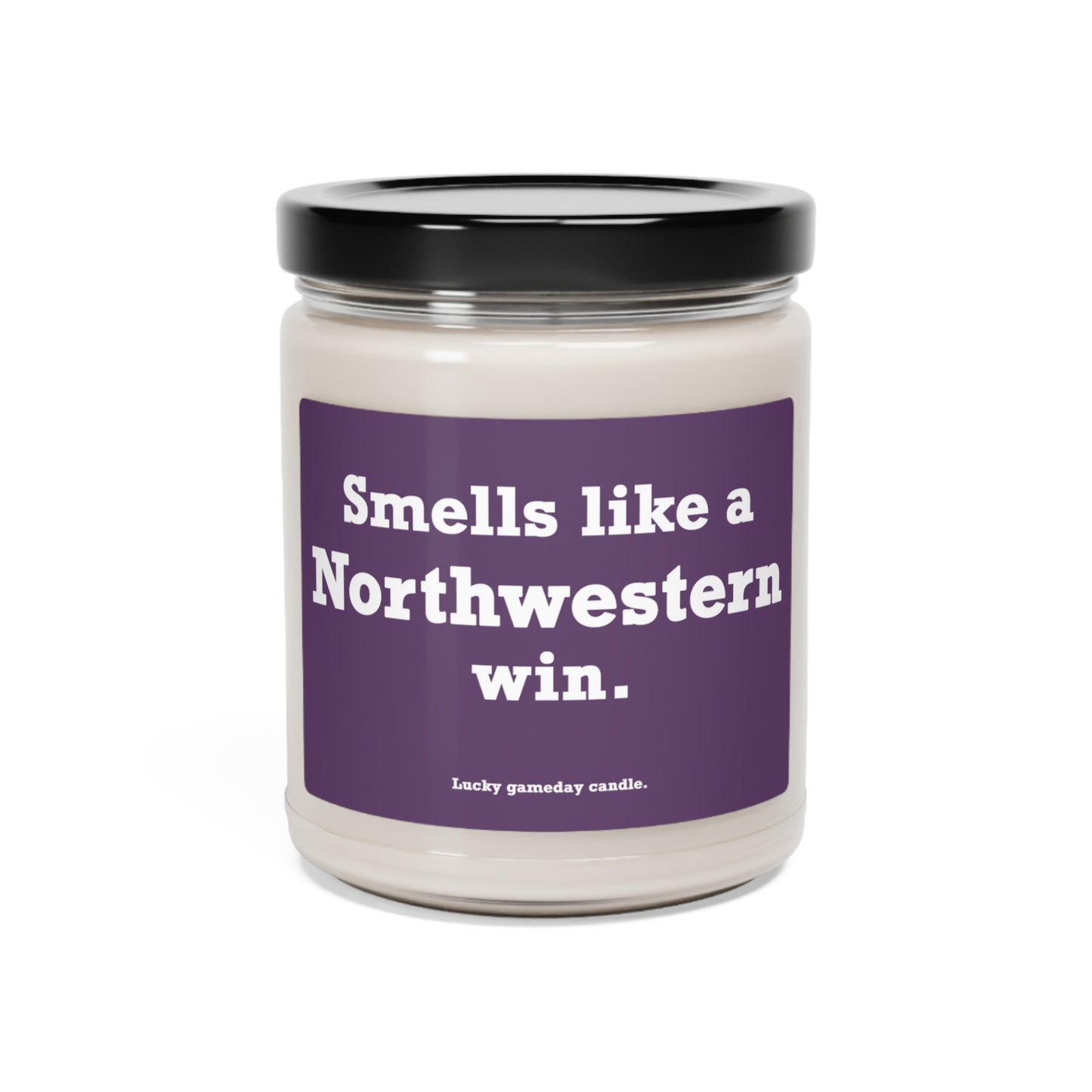 Northwestern - "Smells like a Northwestern win" scented candle (9 oz)