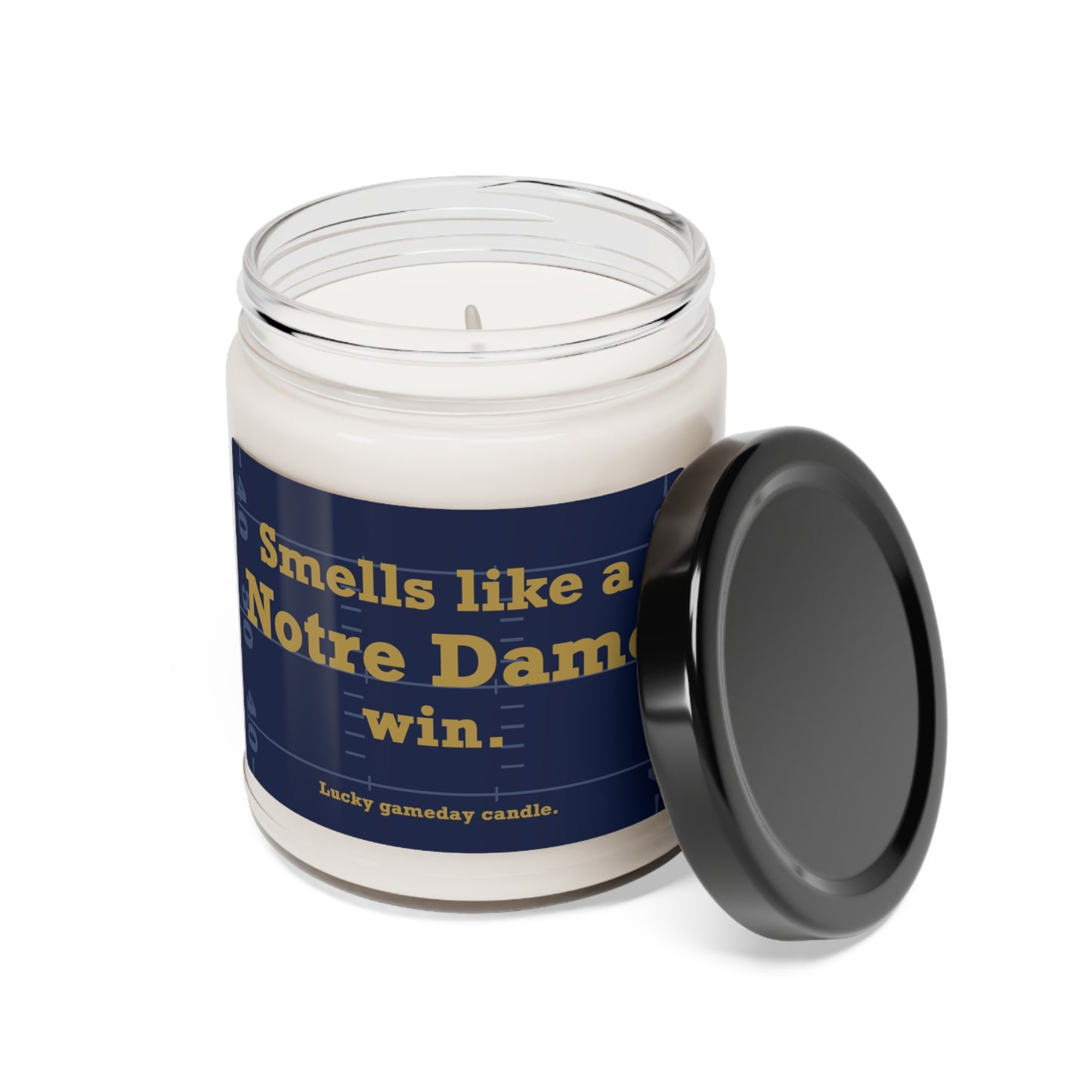 Notre Dame Football - "Smells like a Notre Dame win" scented candle (9 oz)