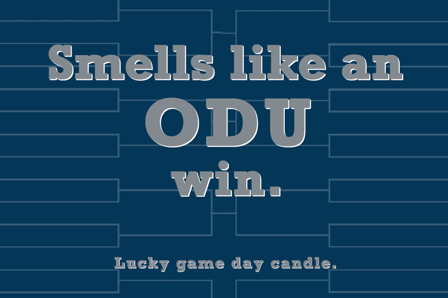 Old Dominion Basketball - "Smells like an ODU win" scented candle (9 oz)