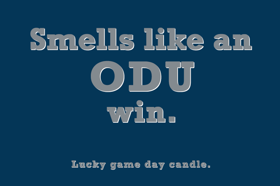 Old Dominion - "Smells like an ODU win" scented candle (9 oz)