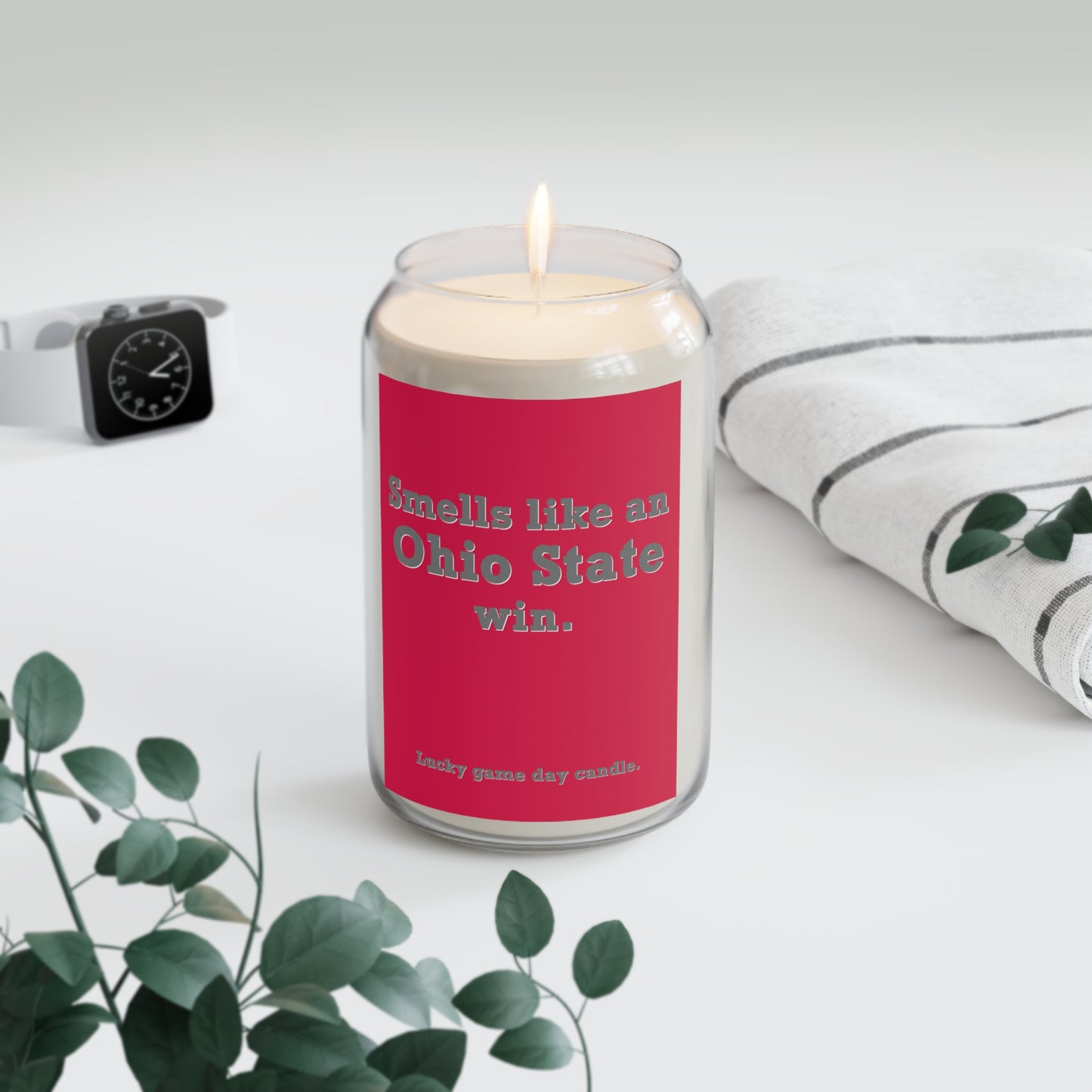 Ohio State - "Smells like an Ohio State win" scented candle (13.75 oz)