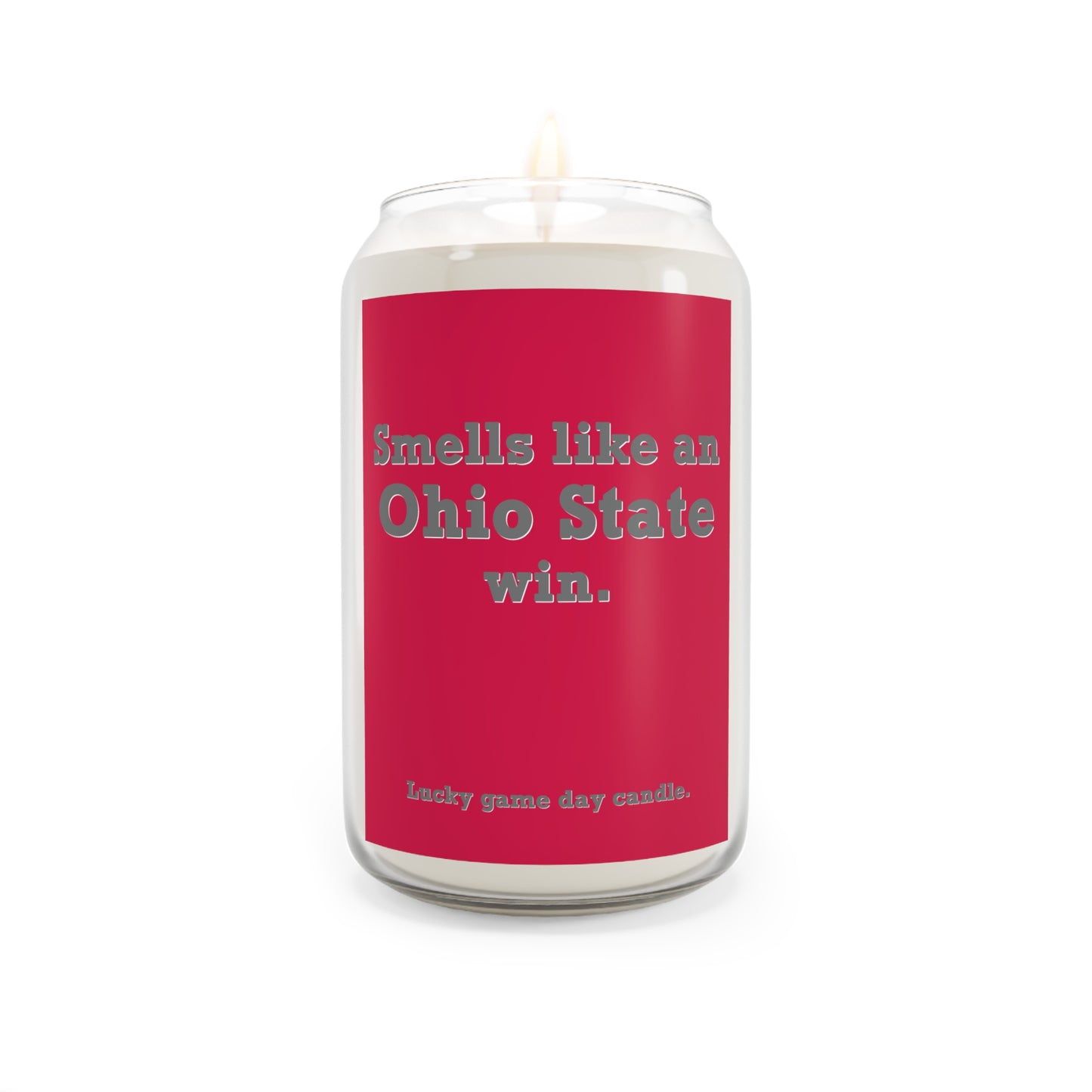 Ohio State - "Smells like an Ohio State win" scented candle (13.75 oz)