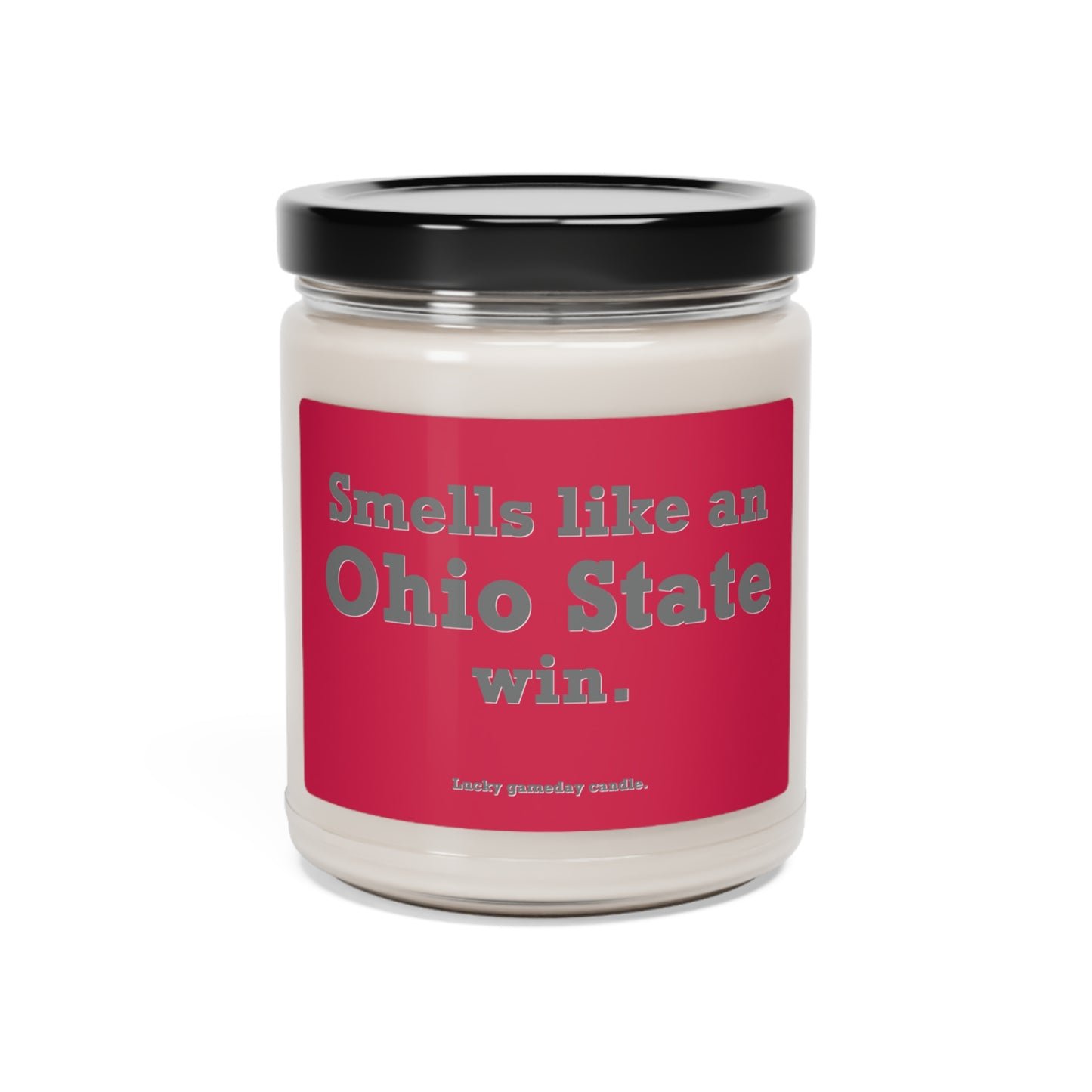 Ohio State - "Smells like an Ohio State win" scented candle (9 oz)