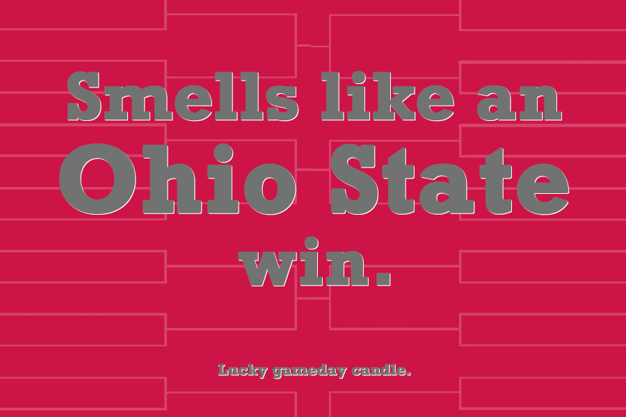 Ohio State Basketball - "Smells like an Ohio State win" scented candle (9 oz)