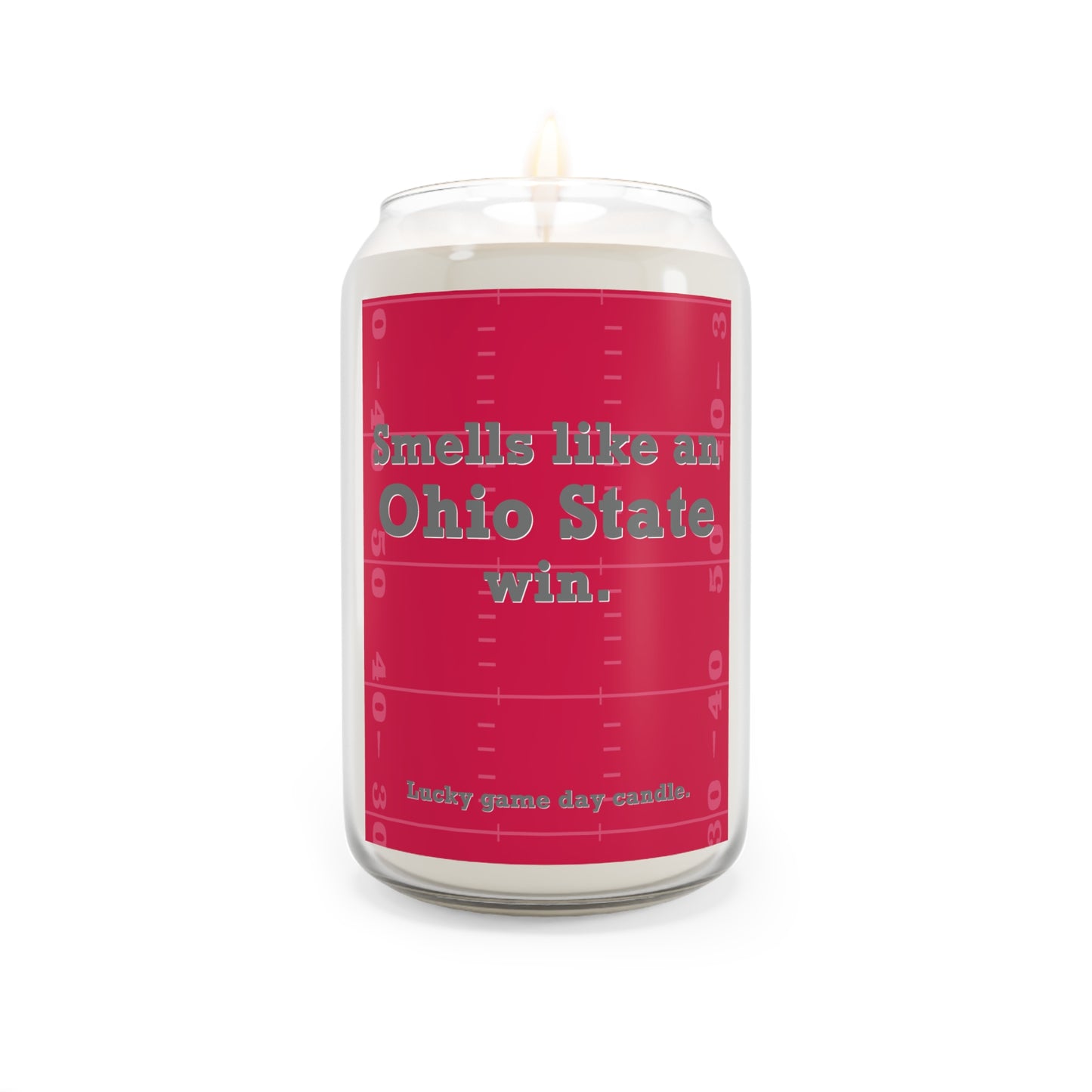 Ohio State Football - "Smells like an Ohio State win" scented candle (13.75 oz)