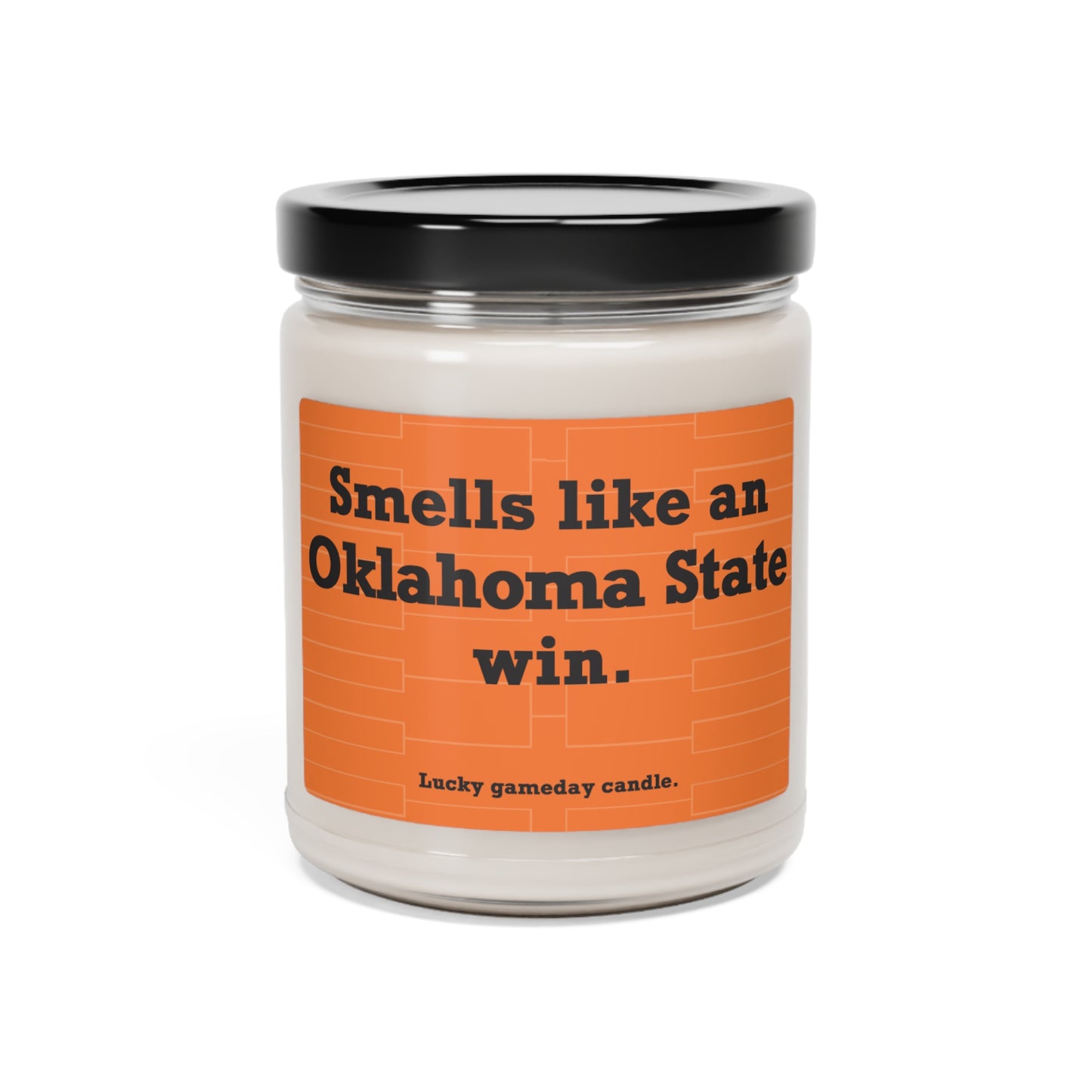 Oklahoma State Basketball - "Smells like an Oklahoma State win" scented candle (9 oz)