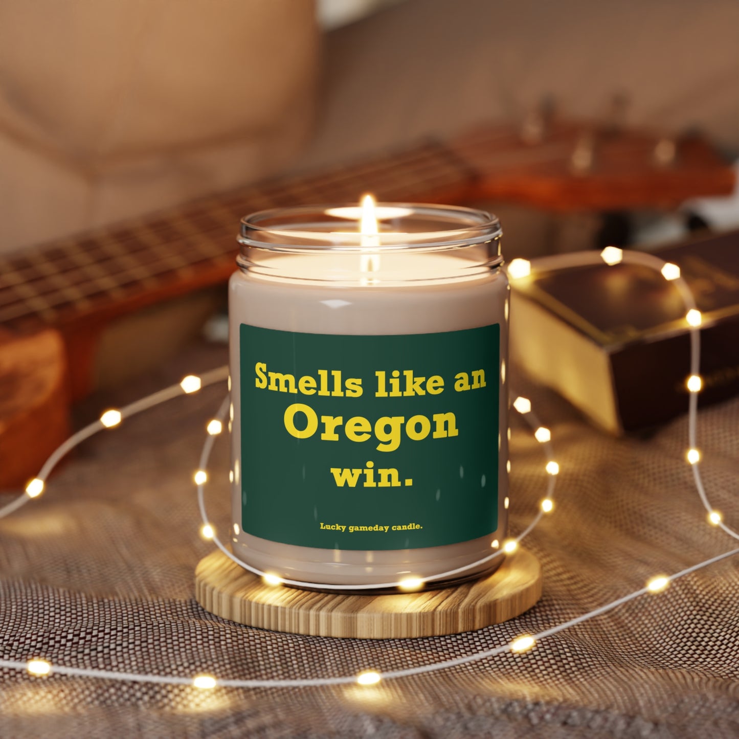 Oregon - "Smells like an Oregon win" scented candle (9 oz)