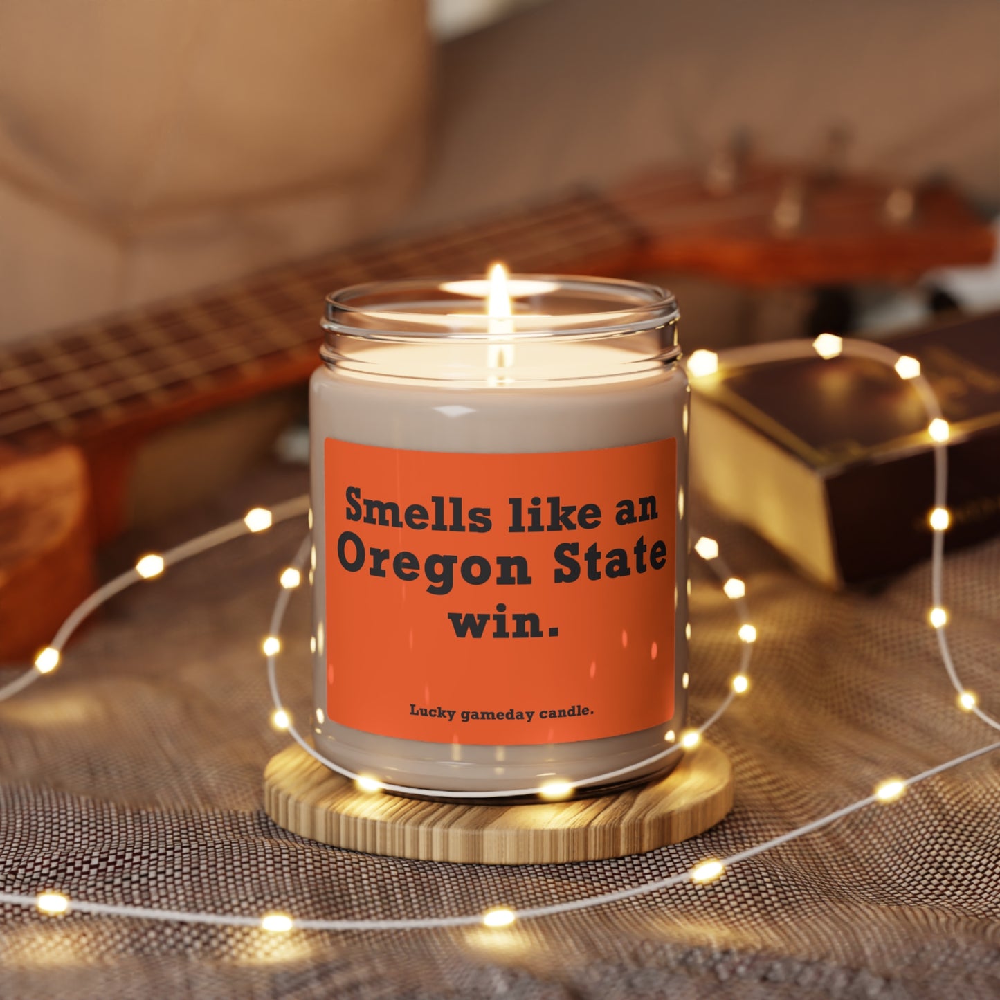 Oregon State - "Smells like an Oregon State win" scented candle (9 oz)