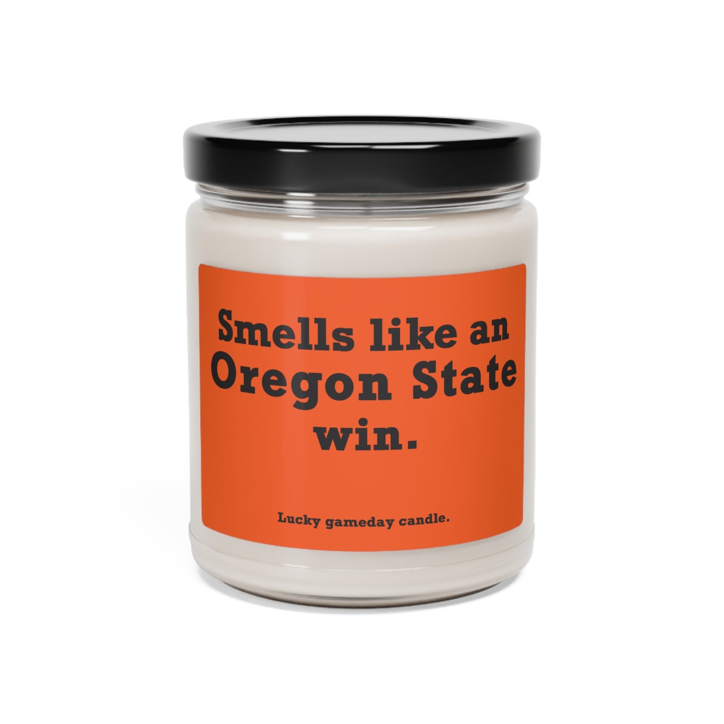 Oregon State - "Smells like an Oregon State win" scented candle (9 oz)