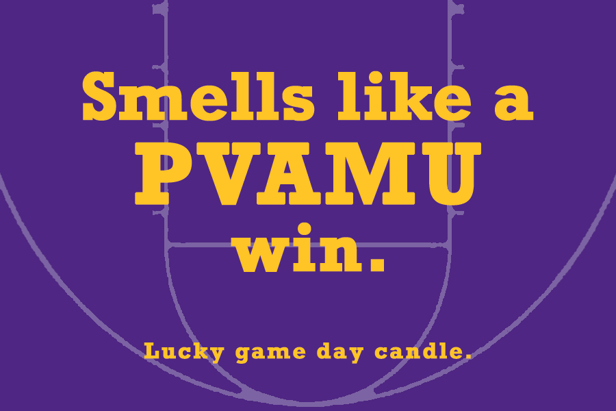 Prairie View A&M Basketball - "Smells like a PVAMU win" scented candle (9 oz)
