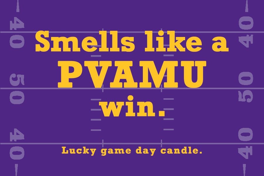 Prairie View A&M Football - "Smells like a PVAMU win" scented candle (9 oz)