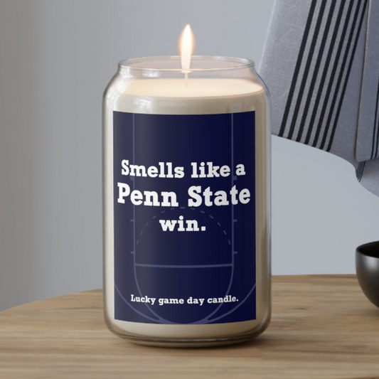 Penn State Basketball - "Smells like a Penn State win" scented candle (13.75 oz)