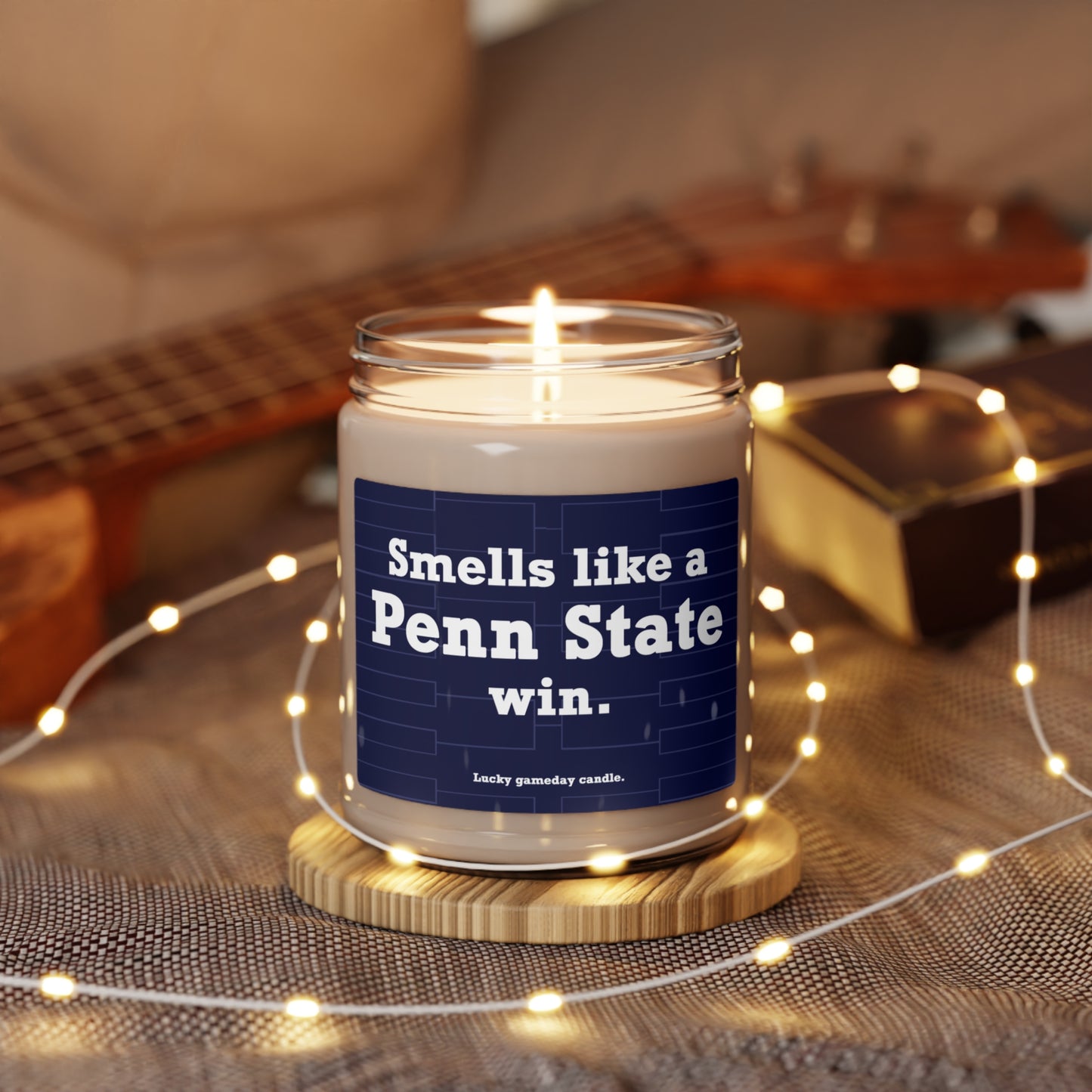 Penn State Basketball - "Smells like a Penn State win" scented candle (9 oz)