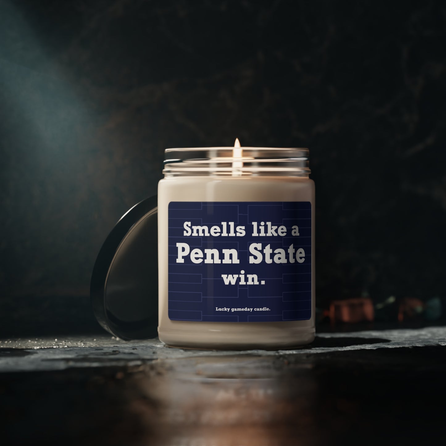 Penn State Basketball - "Smells like a Penn State win" scented candle (9 oz)