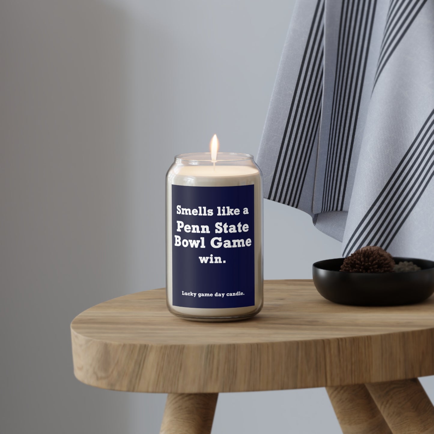 Penn State Bowl Game- "Smells like a Penn State Bowl Game win" scented candle (13.75 oz)