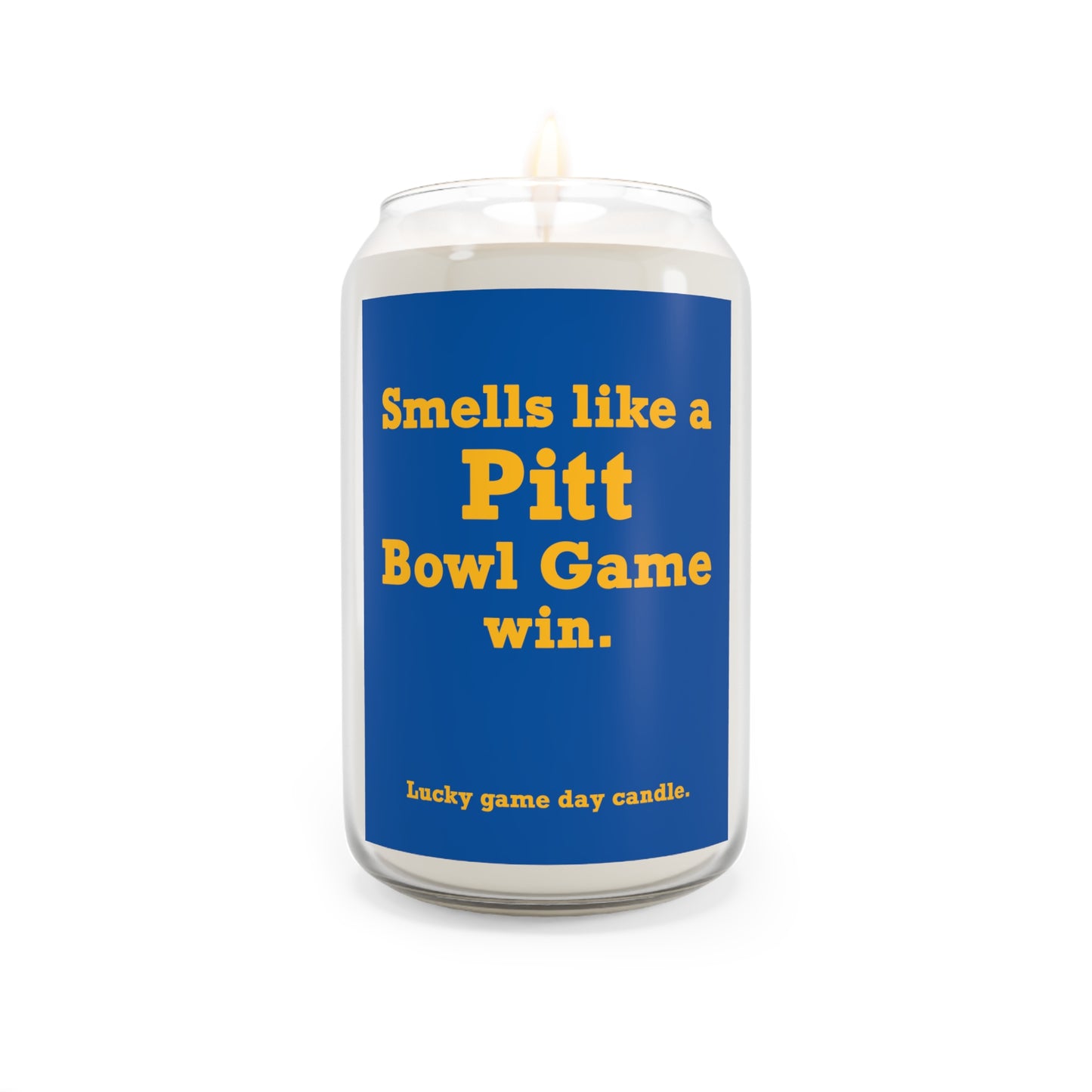 Pitt Bowl Game - "Smells like a Pitt Bowl Game win" scented candle (13.75 oz)