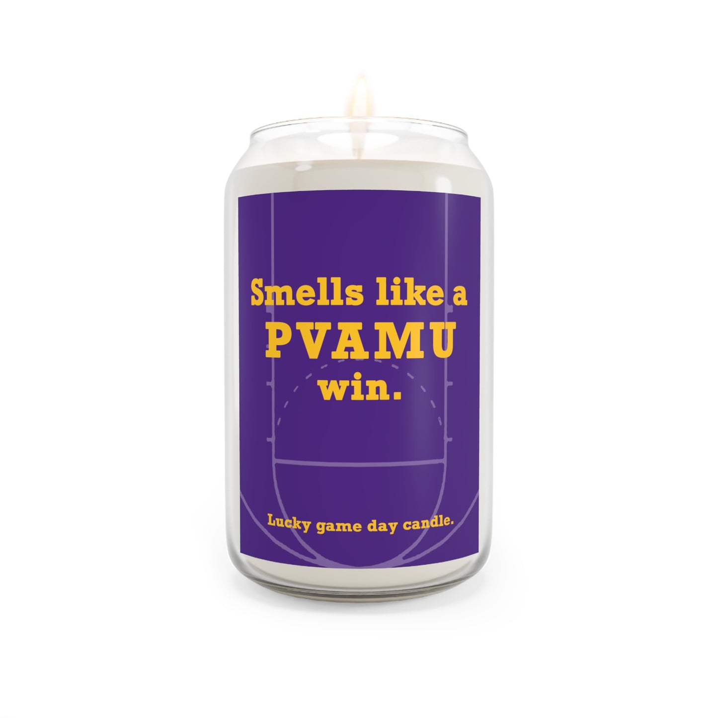 Prairie View A&M Basketball - "Smells like a PVAMU win" scented candle (13.75 oz)