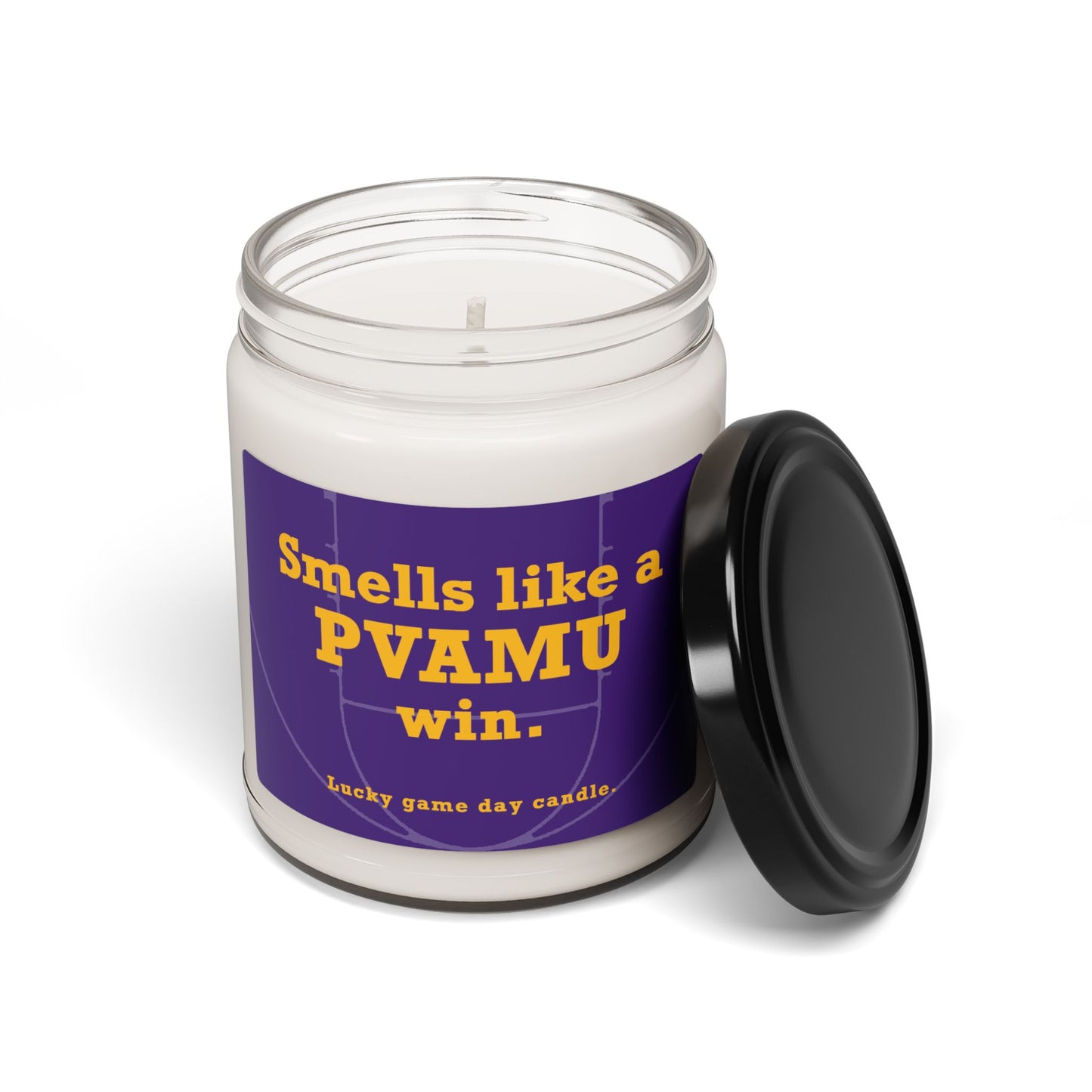 Prairie View A&M Basketball - "Smells like a PVAMU win" scented candle (9 oz)