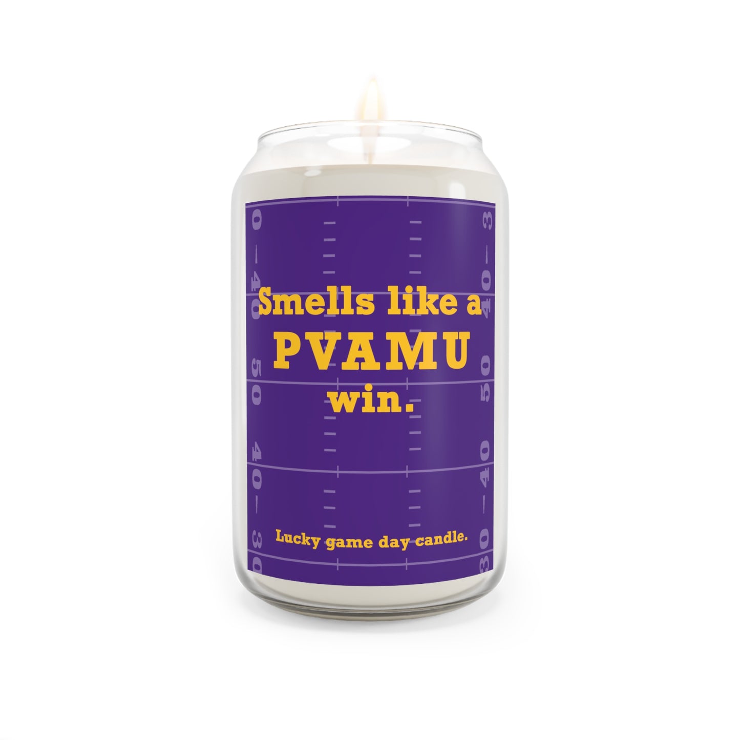 Prairie View A&M Football - "Smells like a PVAMU win" scented candle (13.75 oz)