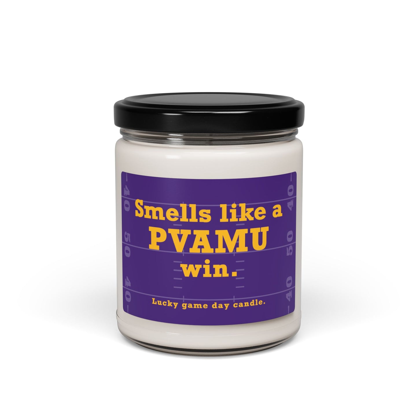 Prairie View A&M Football - "Smells like a PVAMU win" scented candle (9 oz)