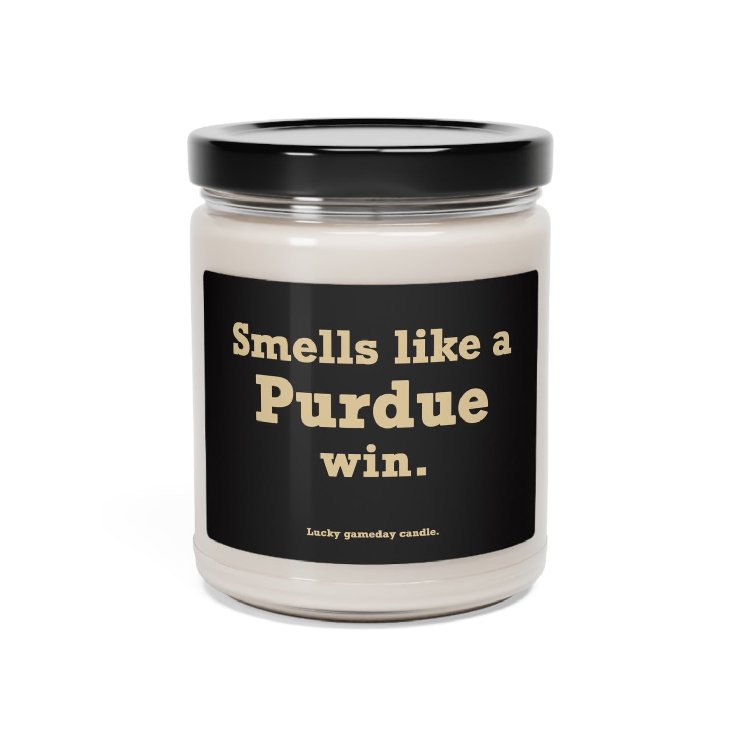 Purdue - "Smells like a Purdue win" scented candle (9 oz)