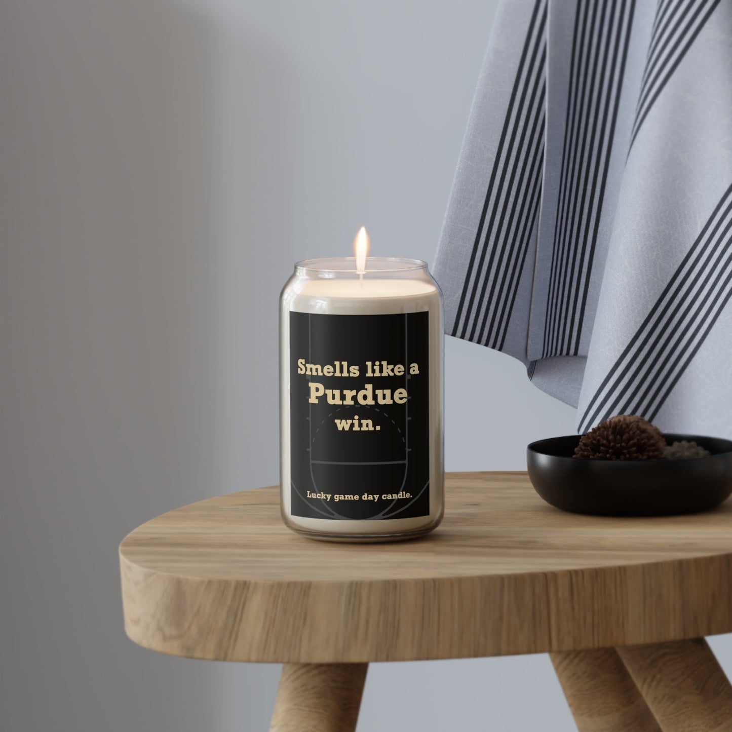 Purdue Basketball - "Smells like a Purdue win" scented candle (13.75 oz)