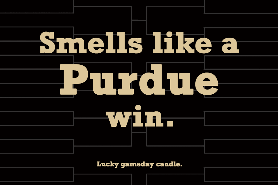 Purdue Basketball - "Smells like a Purdue win" scented candle (9 oz)