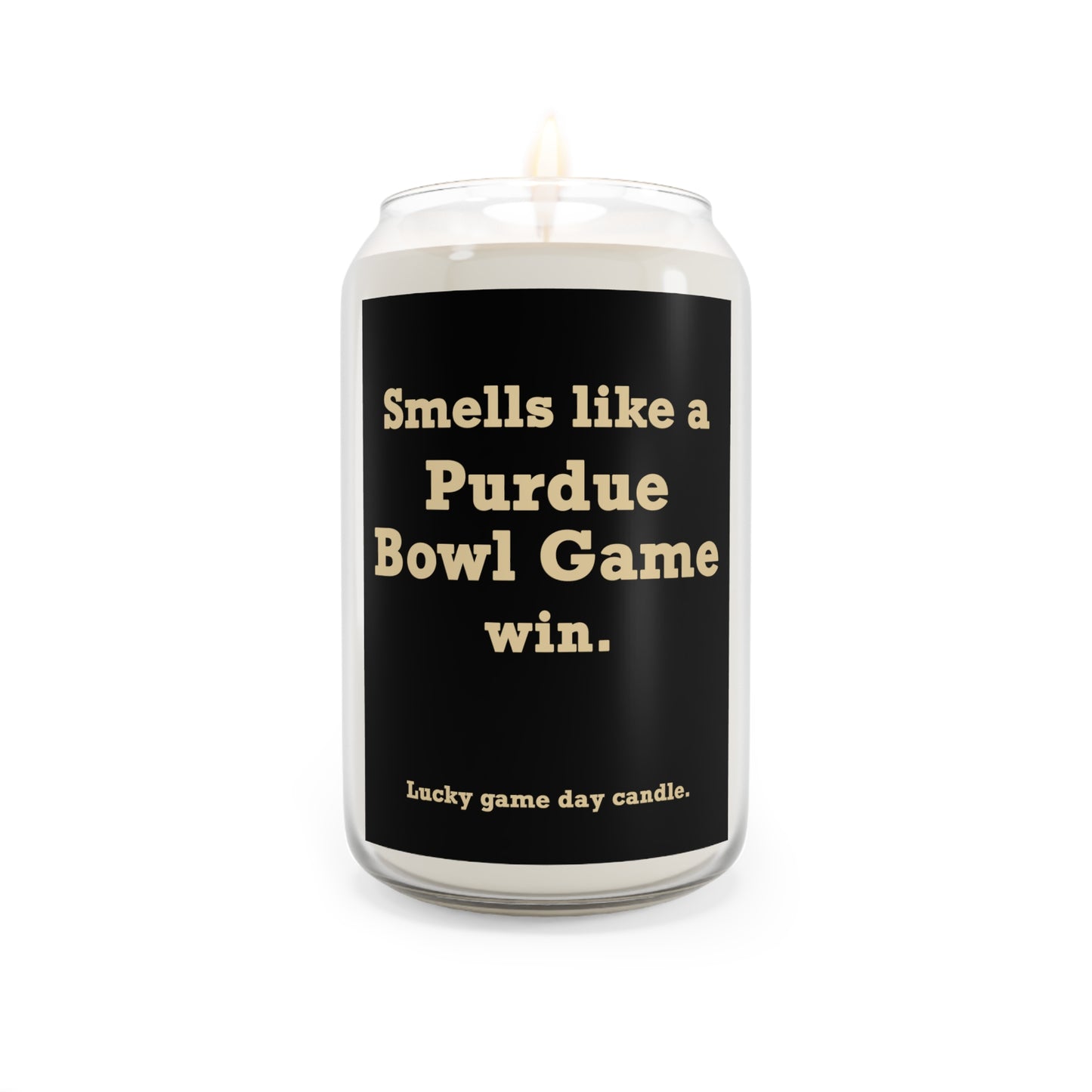 Purdue Bowl Game - "Smells like a Bowl Game Purdue win" scented candle (13.75 oz)