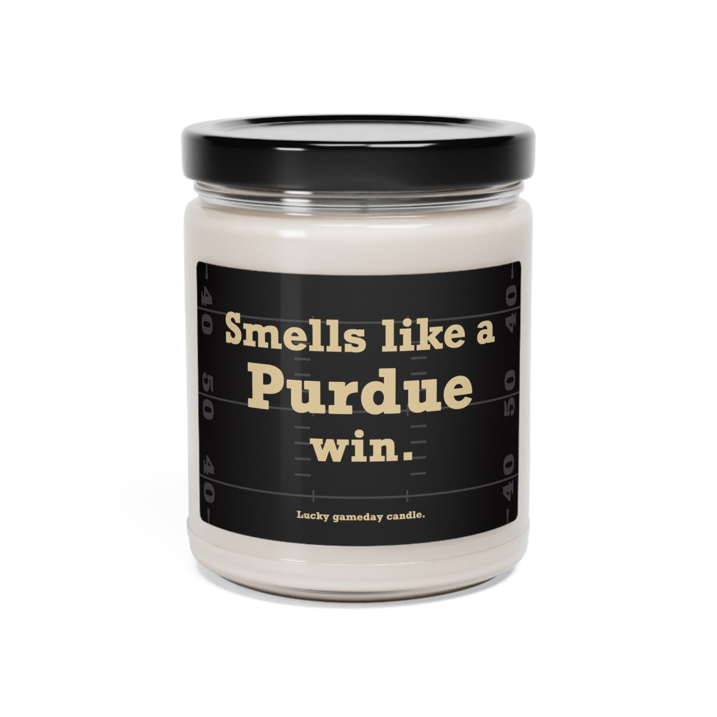 Purdue Football - "Smells like a Purdue win" scented candle (9 oz)