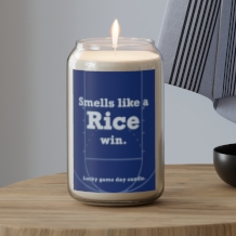 Rice Basketball - "Smells like a Rice win" scented candle (13.75 oz)