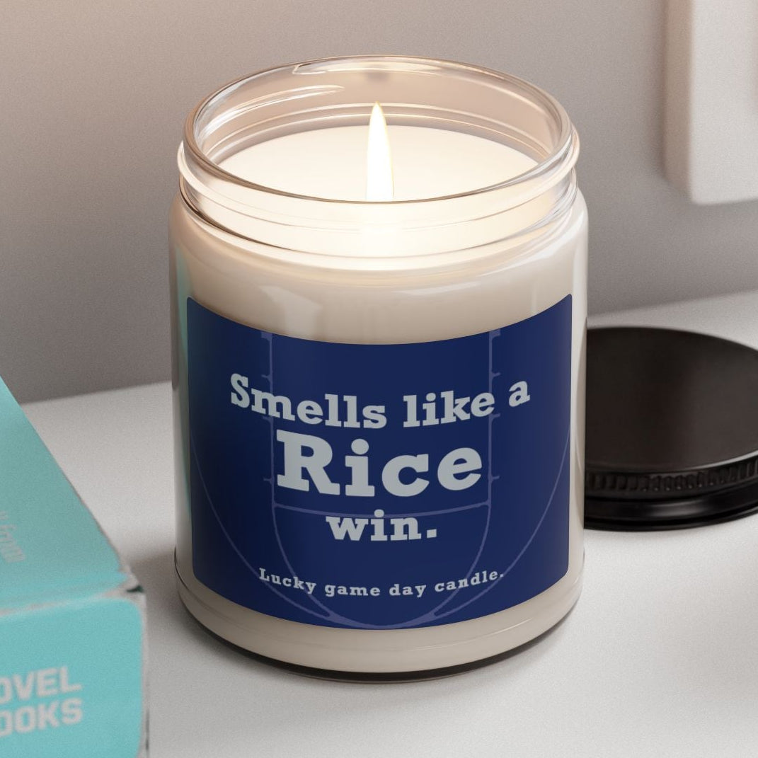 Rice Basketball - Smells Like a Rice Win (9 oz) scented candle 