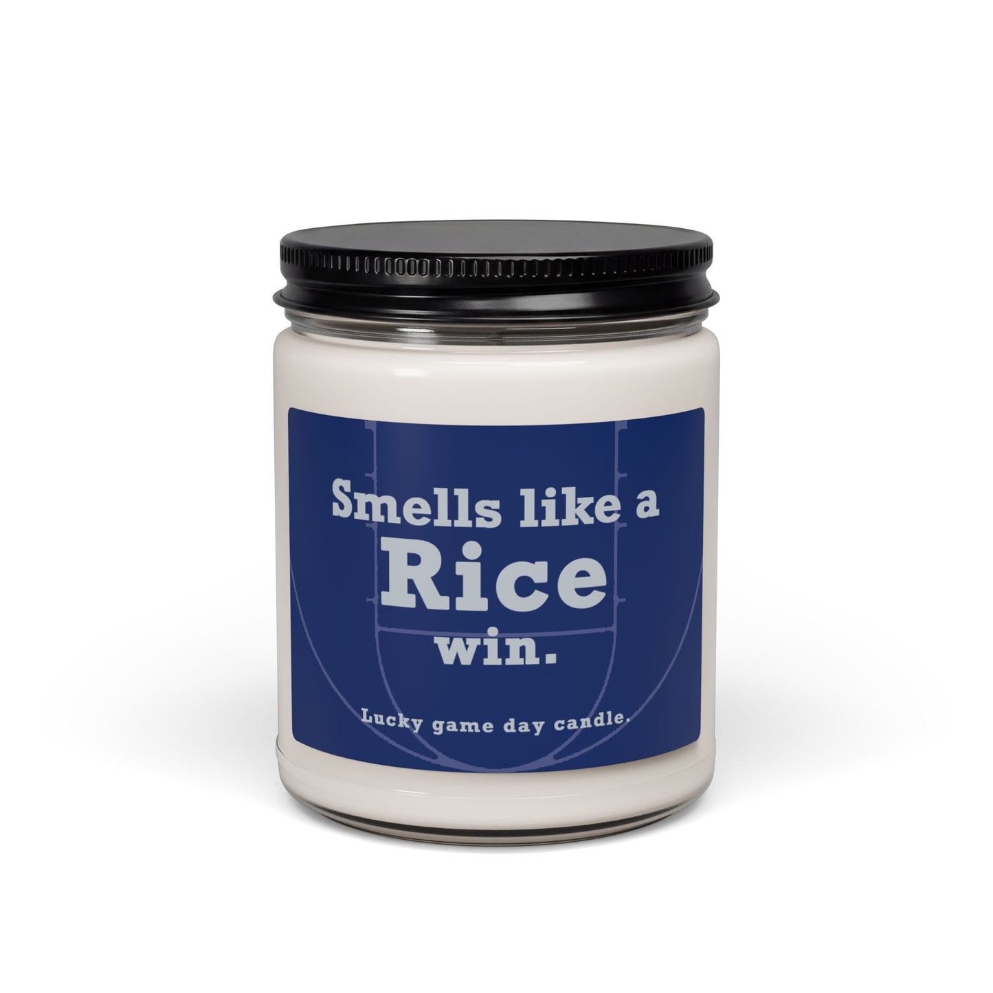 Rice Basketball - "Smells like a Rice win" scented candle (9 oz)